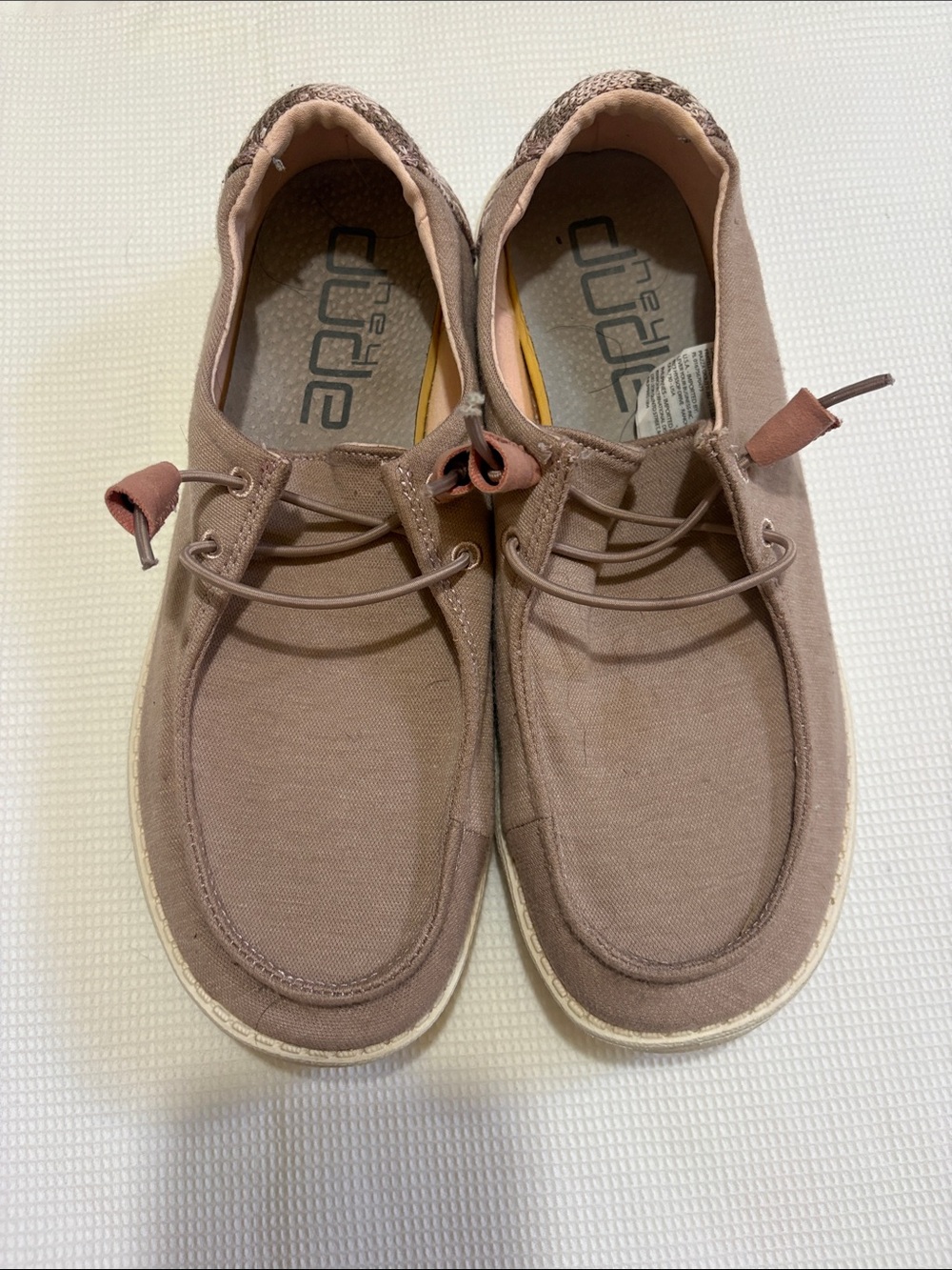 Ladies Hey Dude Wendy Fleece stretch Sepia Rose